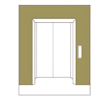 Two Panel sliding door